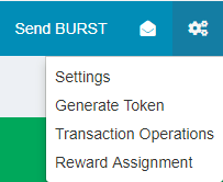 Image showing the transaction operations menu item